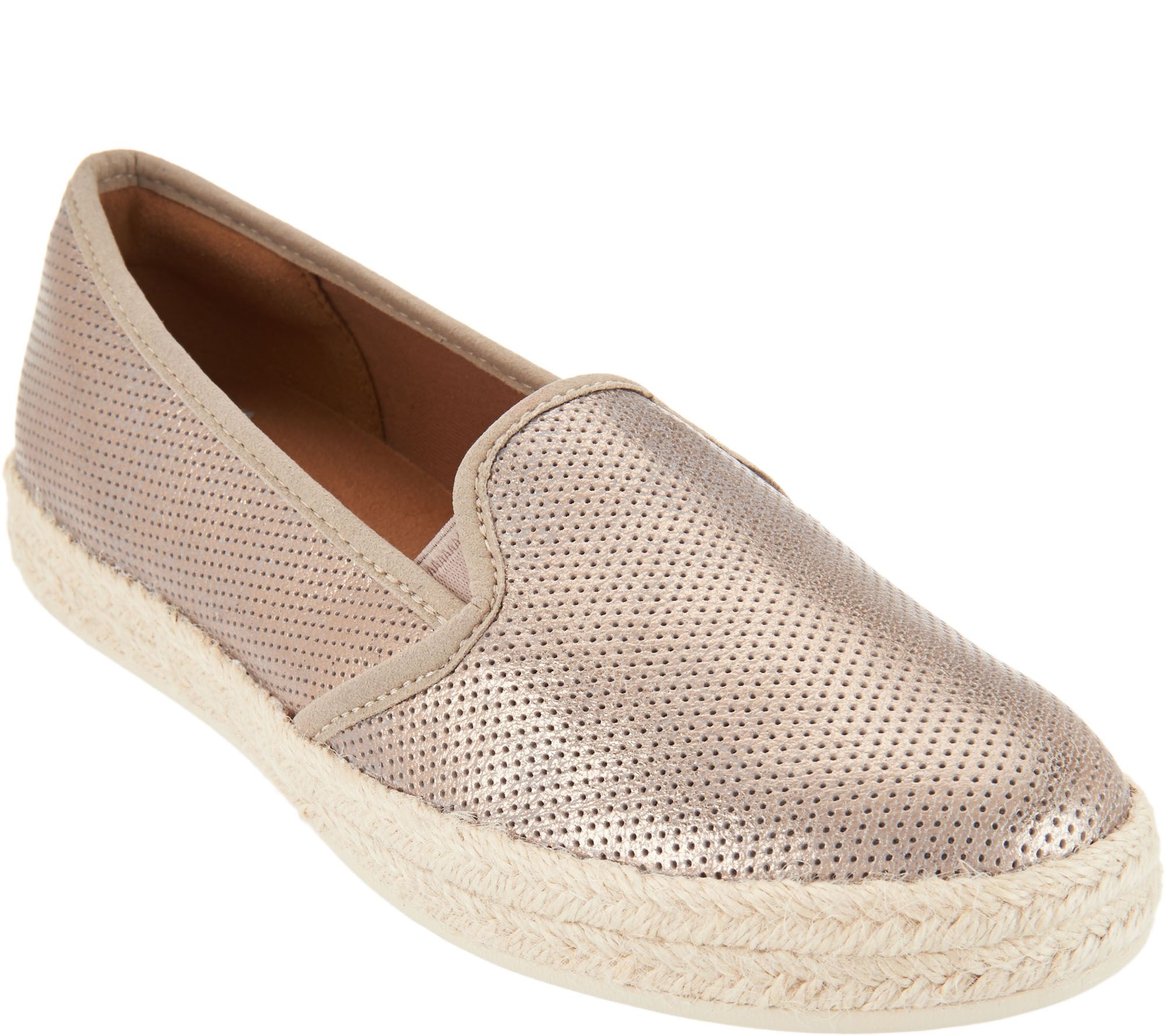 clarks leather espadrilles