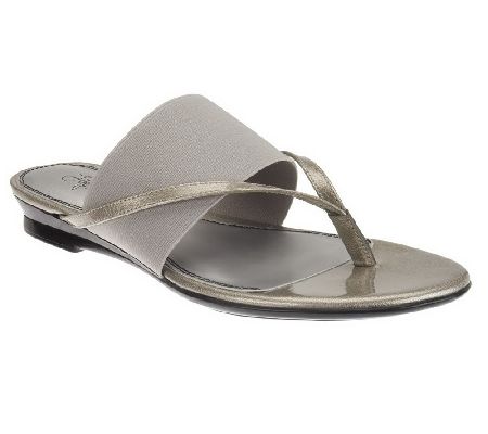 LifeStride Nitro Thong Sandals with Elastic Band