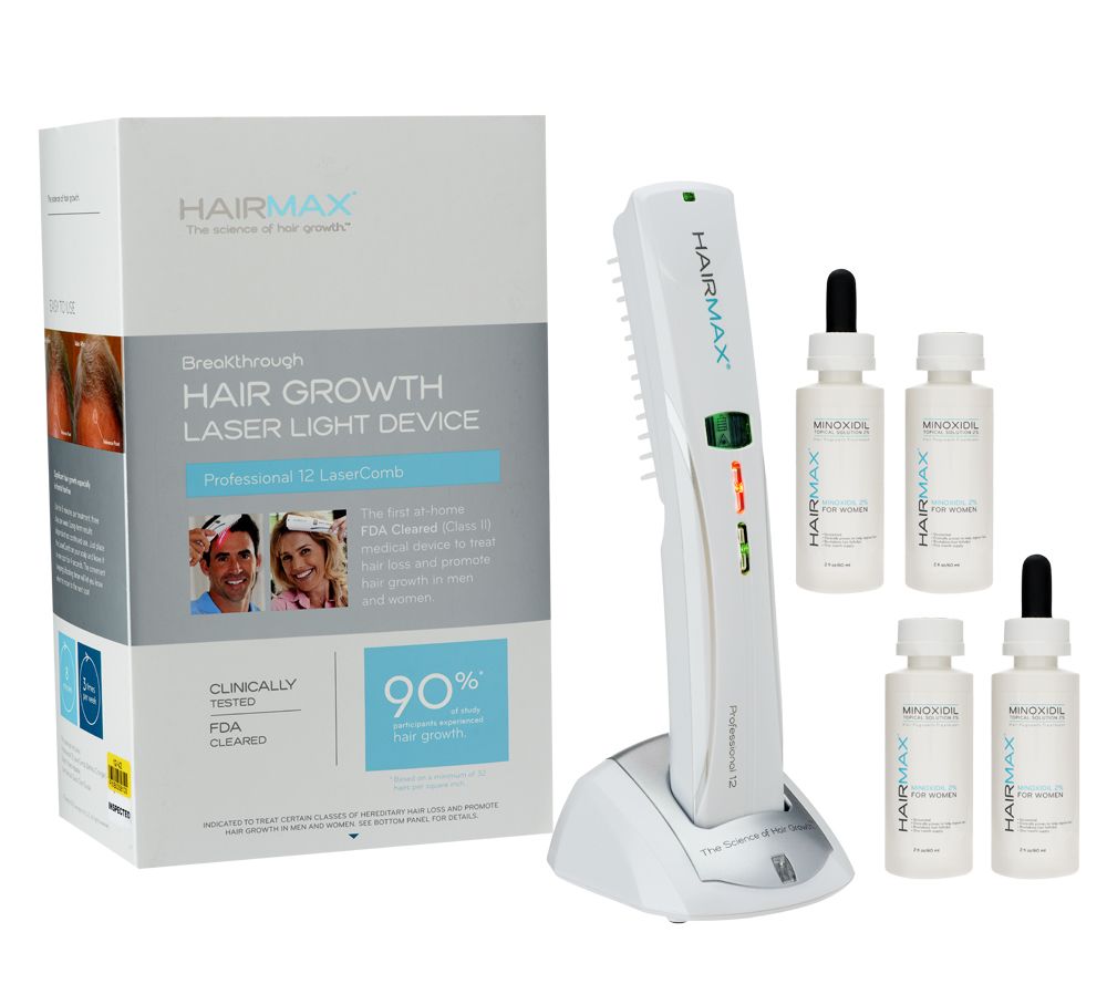 Hairmax Professional 12 Hair Growth and Minoxidil Page 1