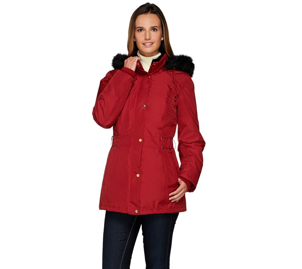 Susan Graver Convertible 4 in 1 Jacket with Reversible Velvet Vest