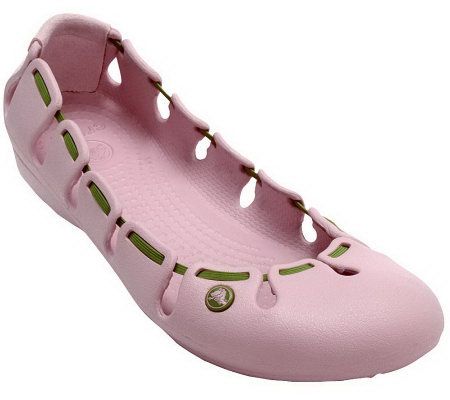 crocs slip on flats
