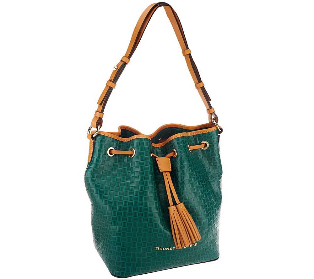 dooney and bourke woven bag