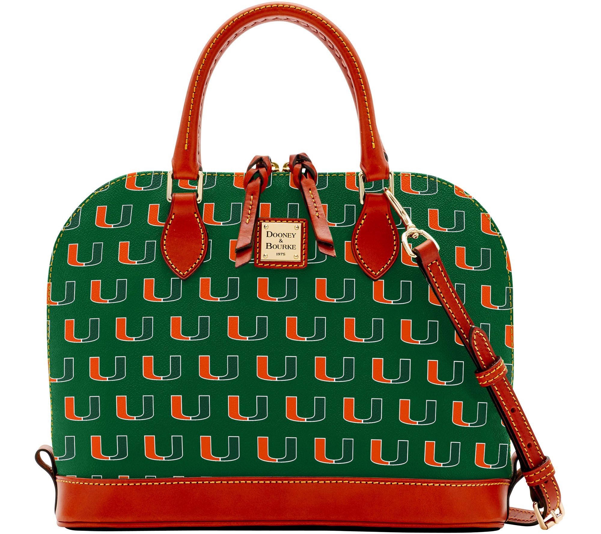 qvc dooney & bourke zip zip satchel