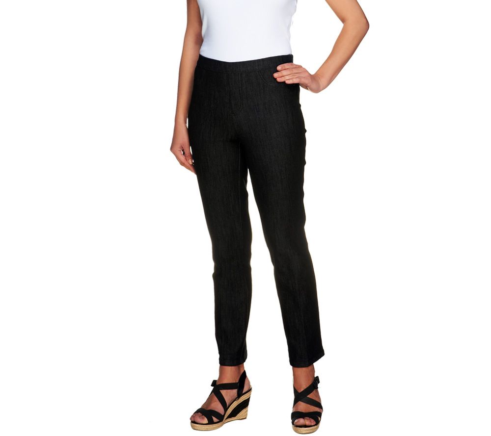 Isaac Mizrahi Live! Regular 365 Stretch Denim Ankle Pants - A254312
