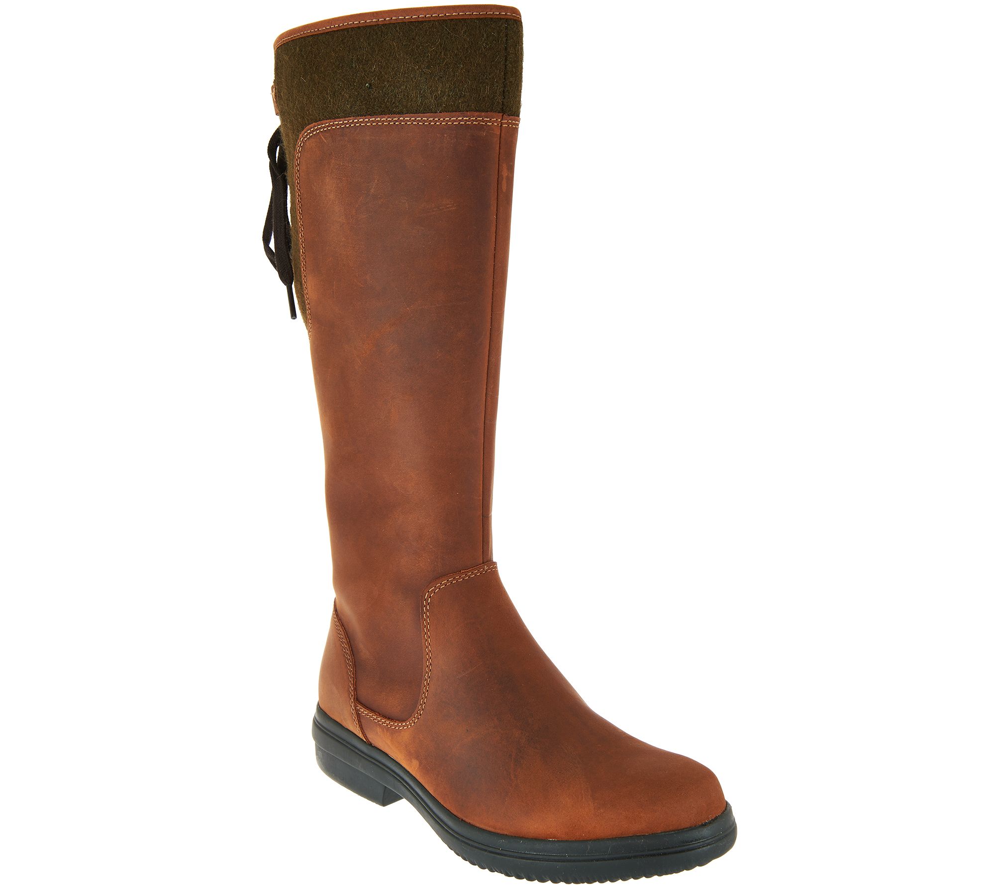 clarks womens long boots