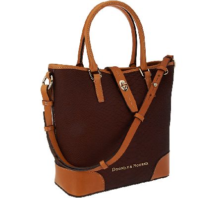 Dooney & Bourke Python Embossed Leather Medium Cayden Shopper - A269714