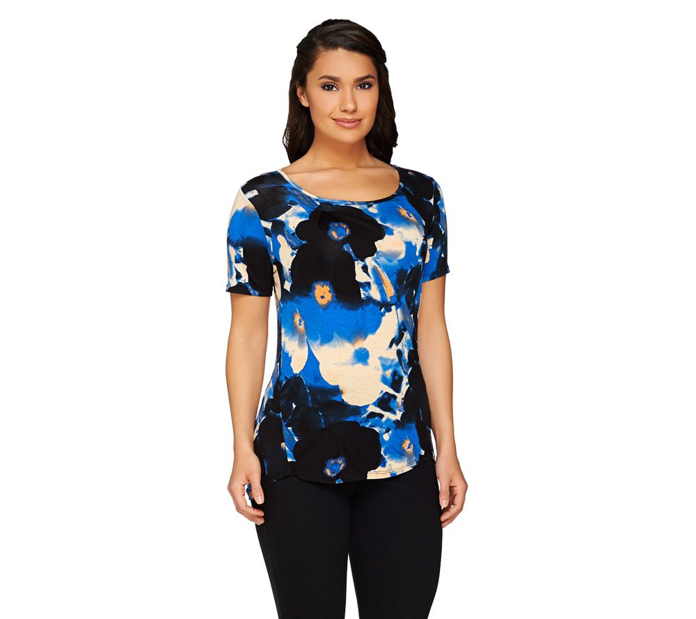 GK George Kotsiopoulos Printed Hi-Low Hem T-Shirt