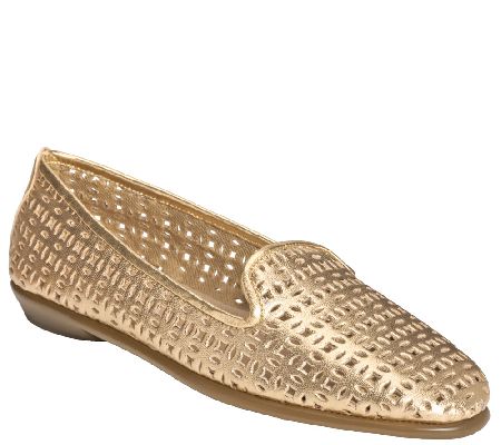 aerosoles stitch n turn leather loafers