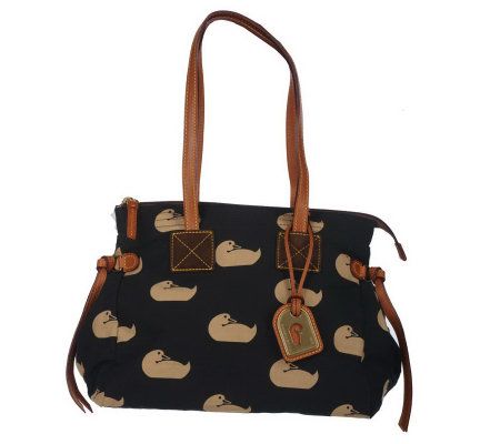 dooney and bourke duck print bag