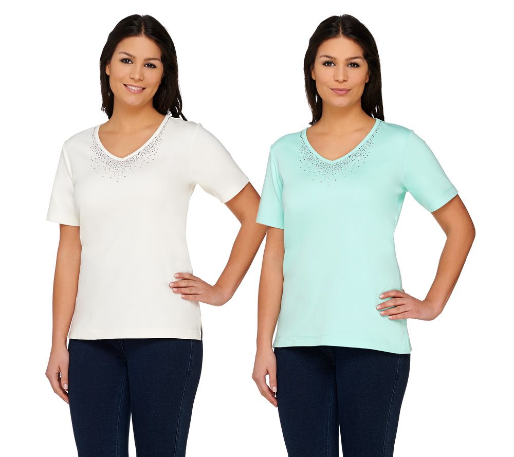 qvc ladies tops