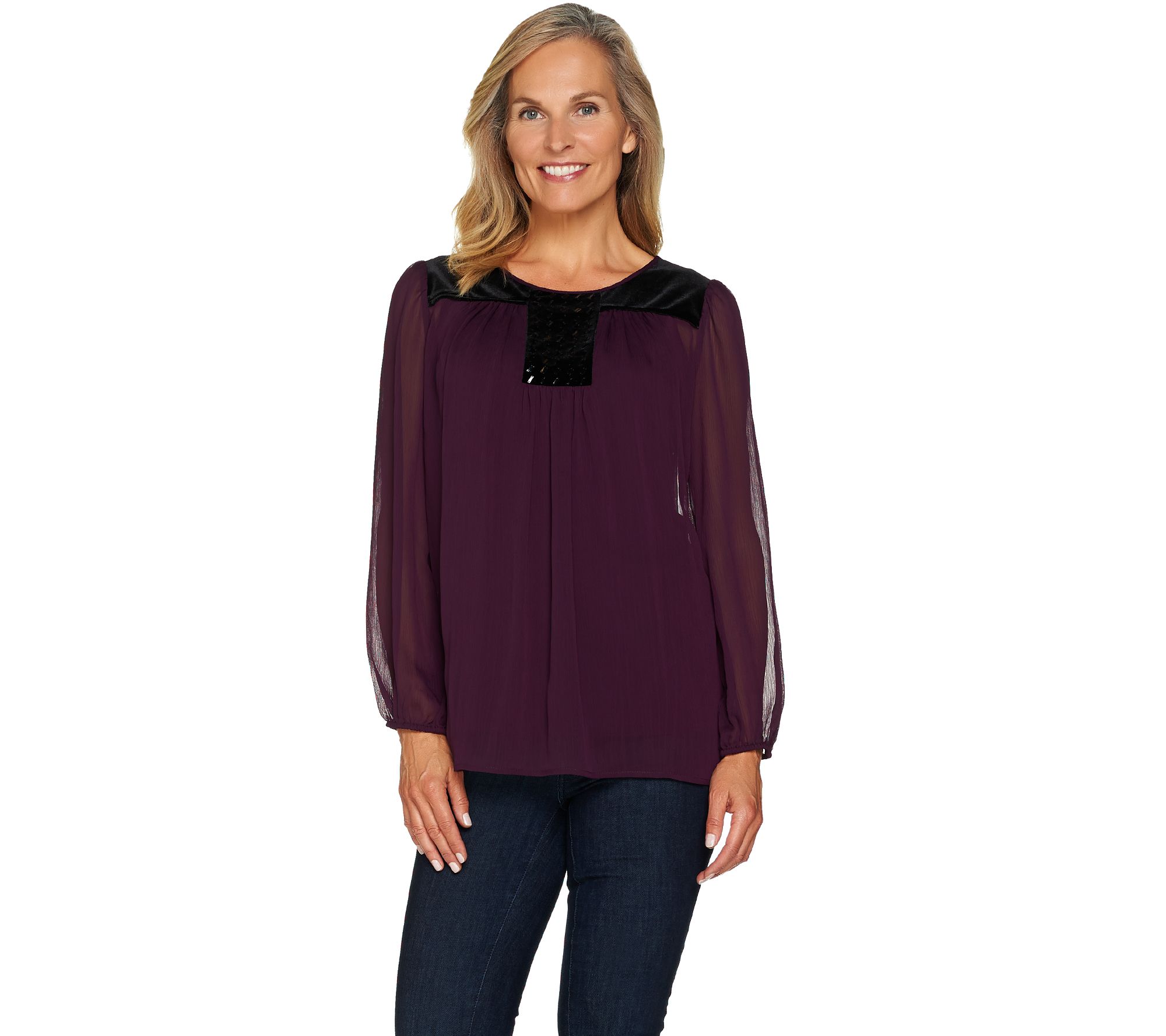 qvc clearance tops