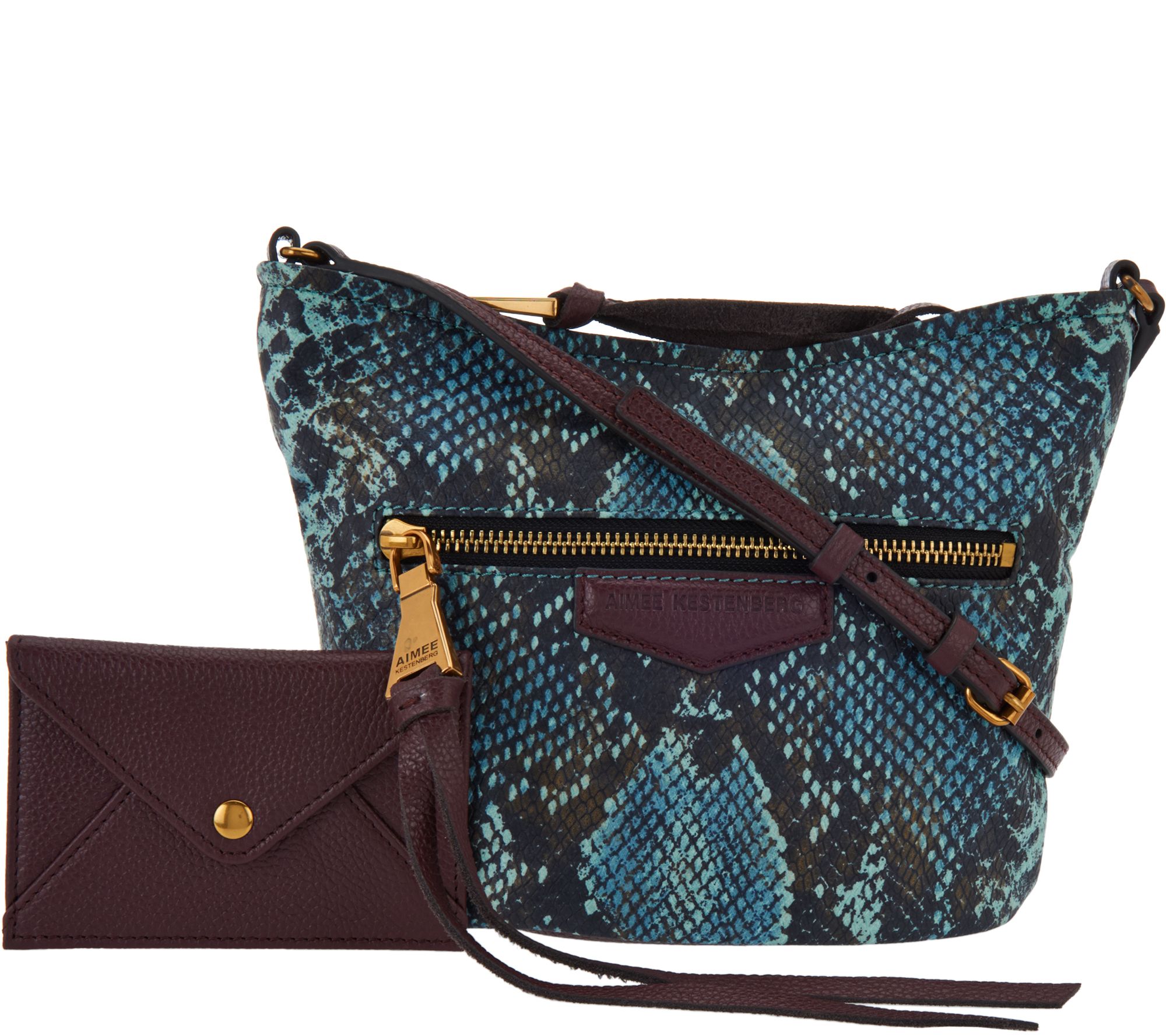 qvc aimee kestenberg crossbody