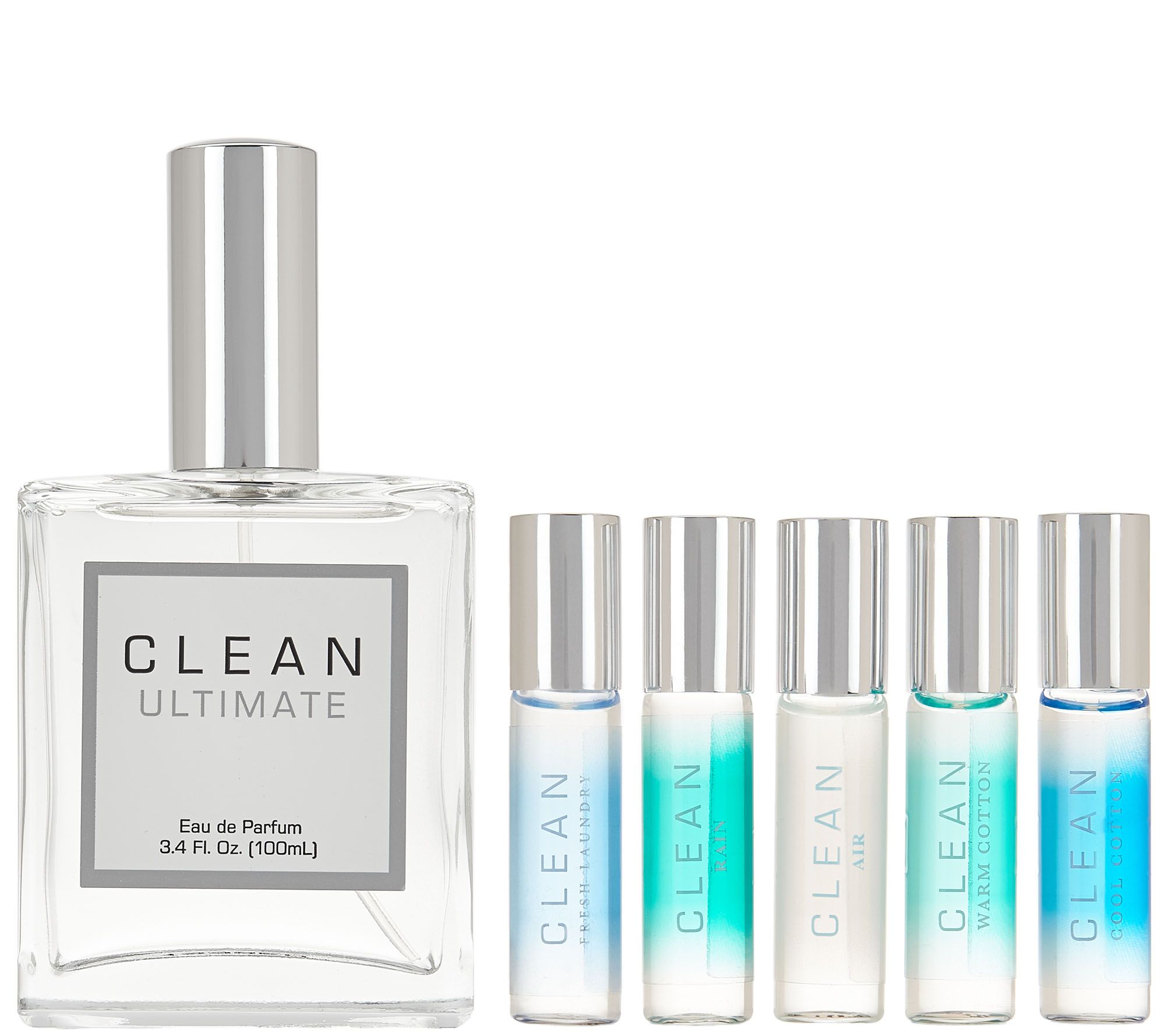 CLEAN Ultimate 3.4 oz Eau de Parfum and Rollerball Set
