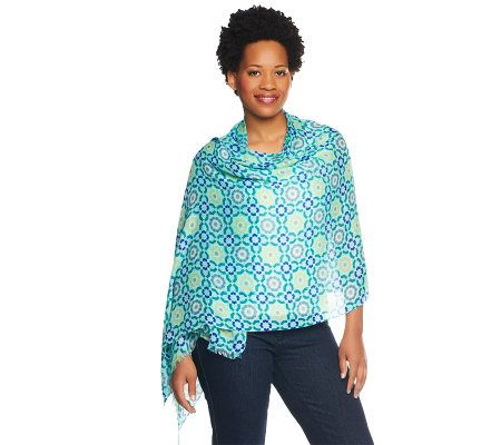 Collection 18 Tile Mosaic Scarf