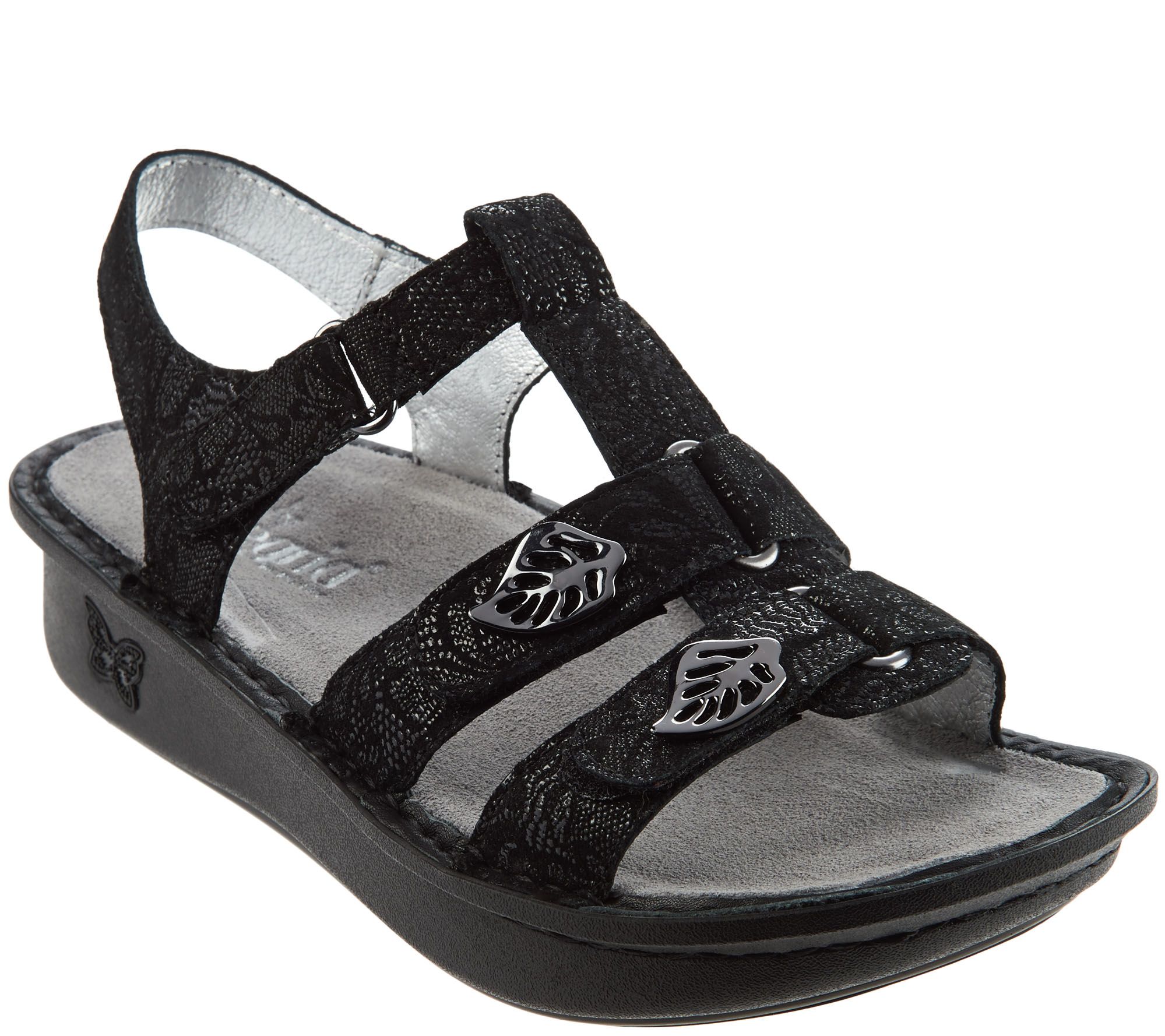 alegria leather backstrap sandals beckie