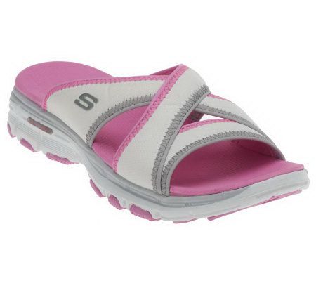 qvc skechers ladies sandals