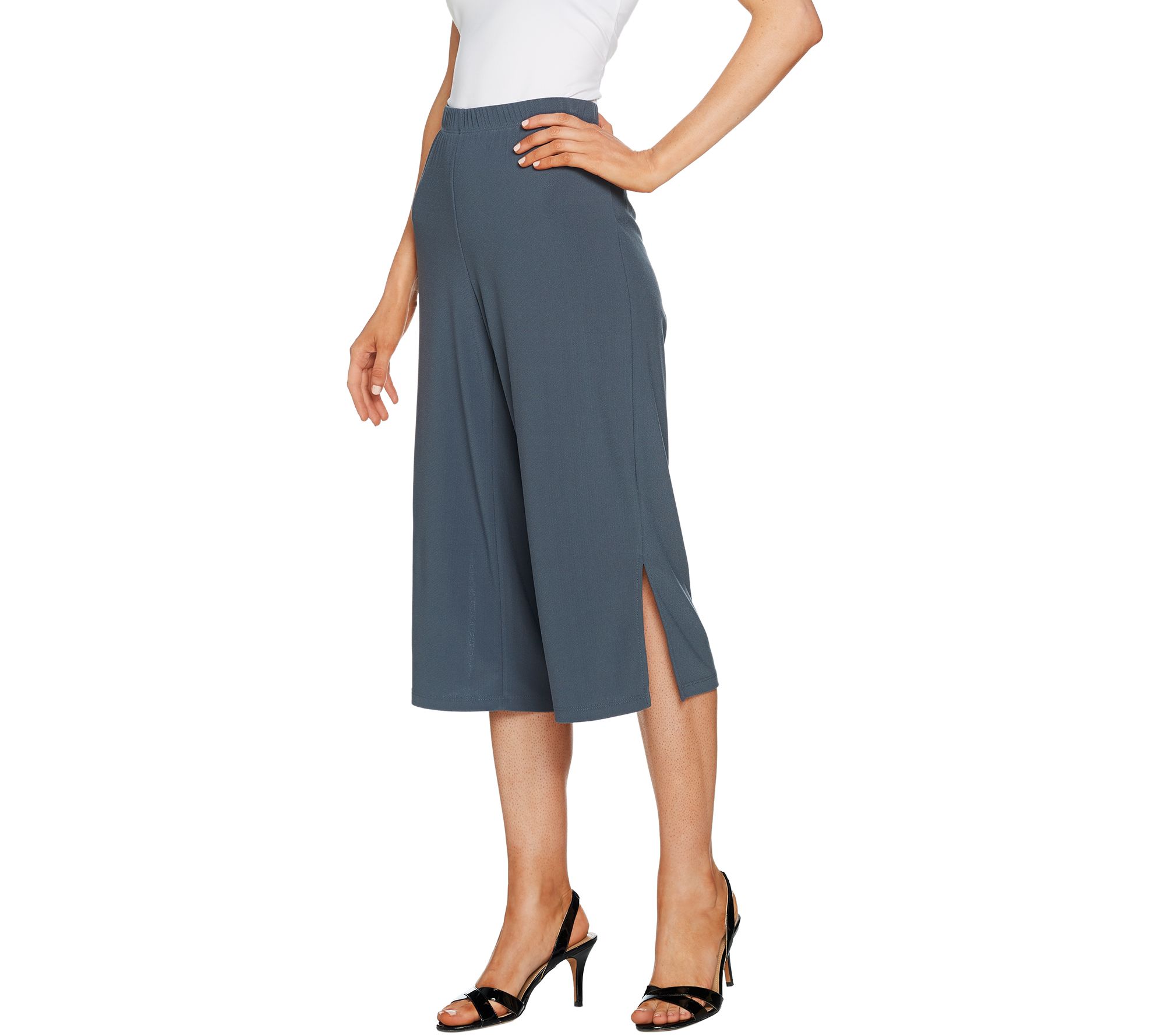 susan graver wide leg pants