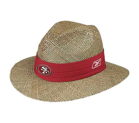 49ers straw hat