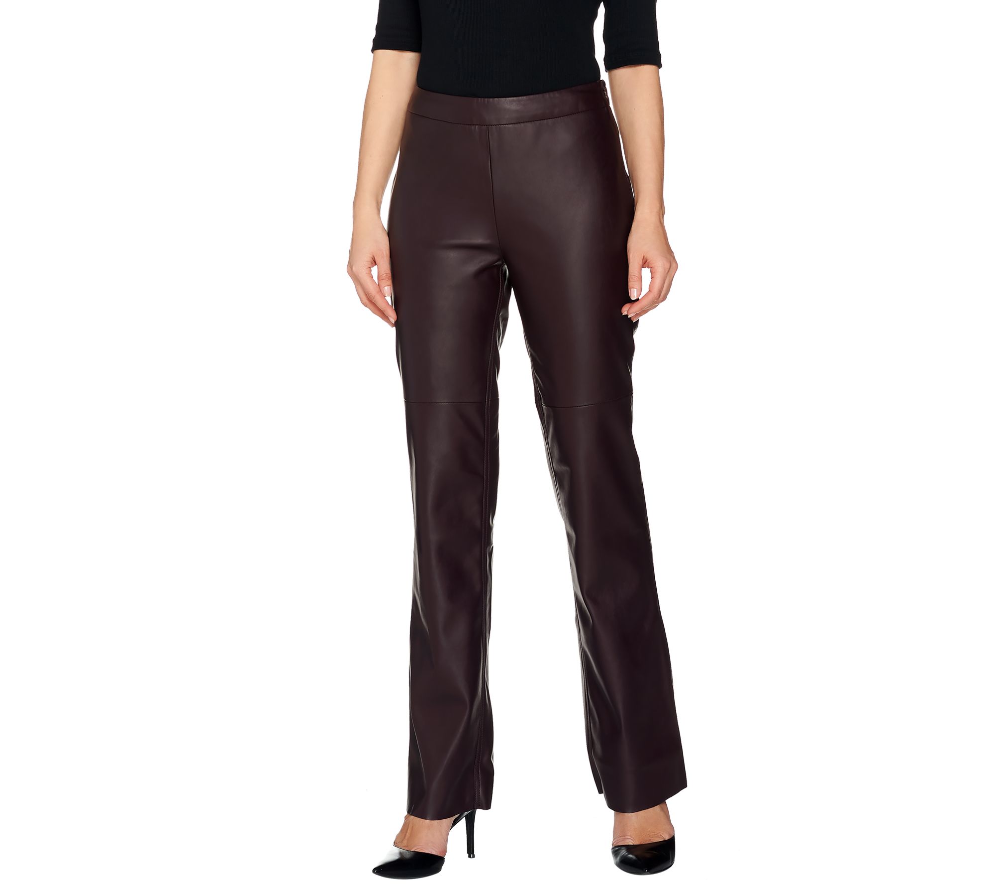 petite flared trousers