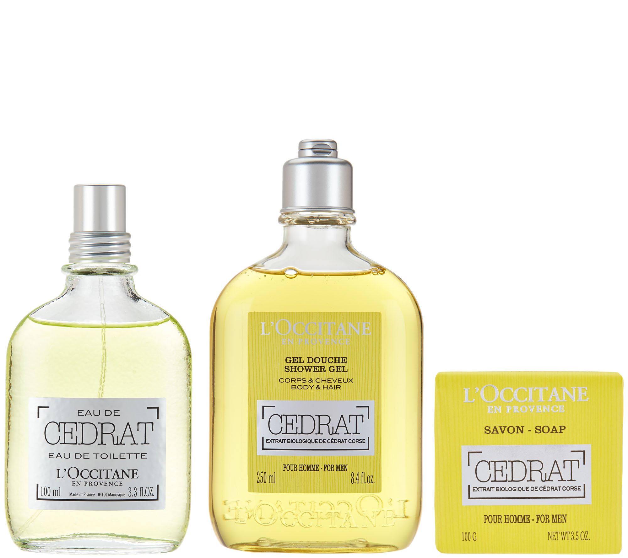 L'Occitane Cedrat Men's Deluxe Set Page 1 —