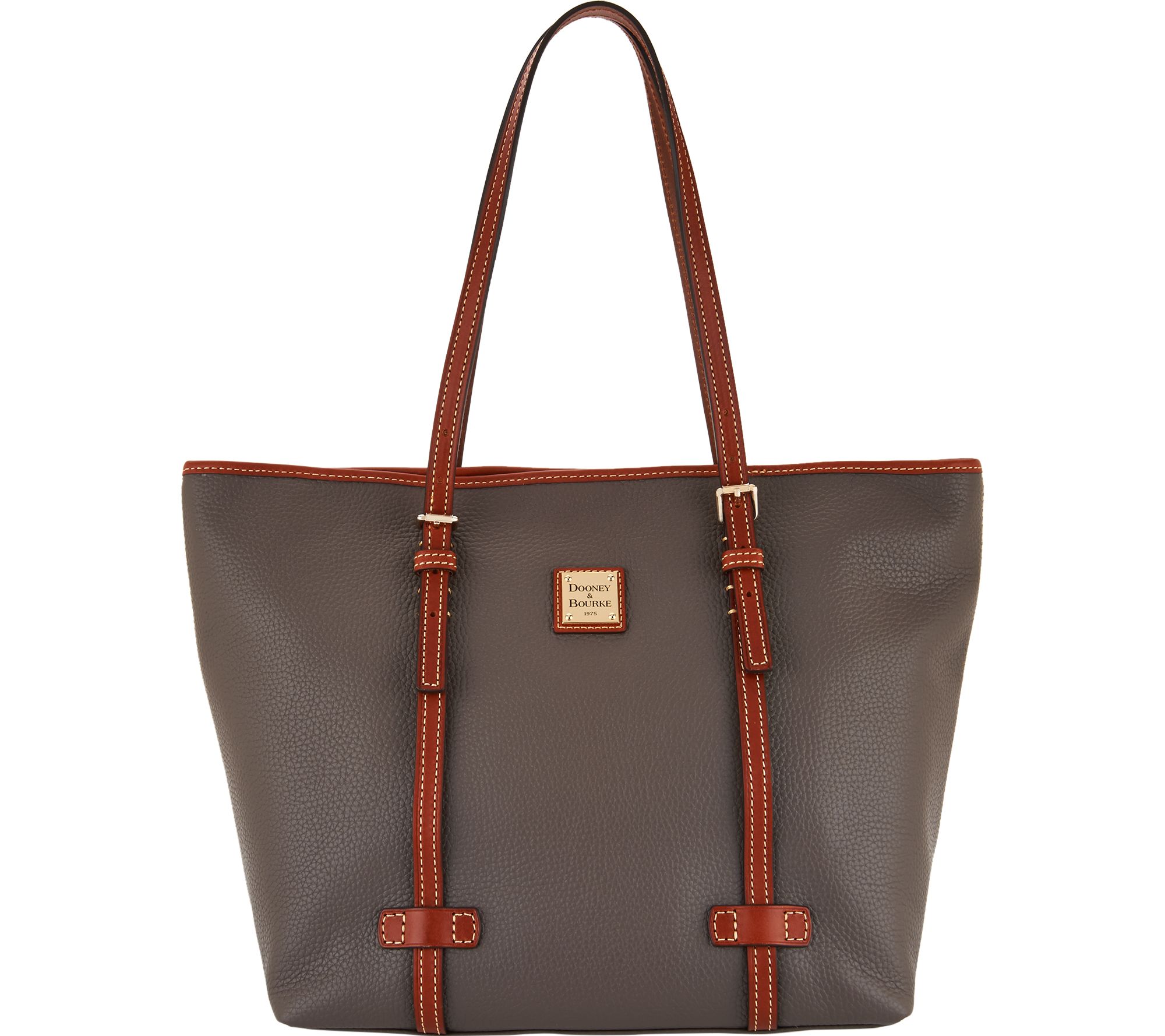 Dooney & Bourke Pebble Leather Shopper Handbag - Page 1 — www.bagssaleusa.com/product-category/classic-bags/