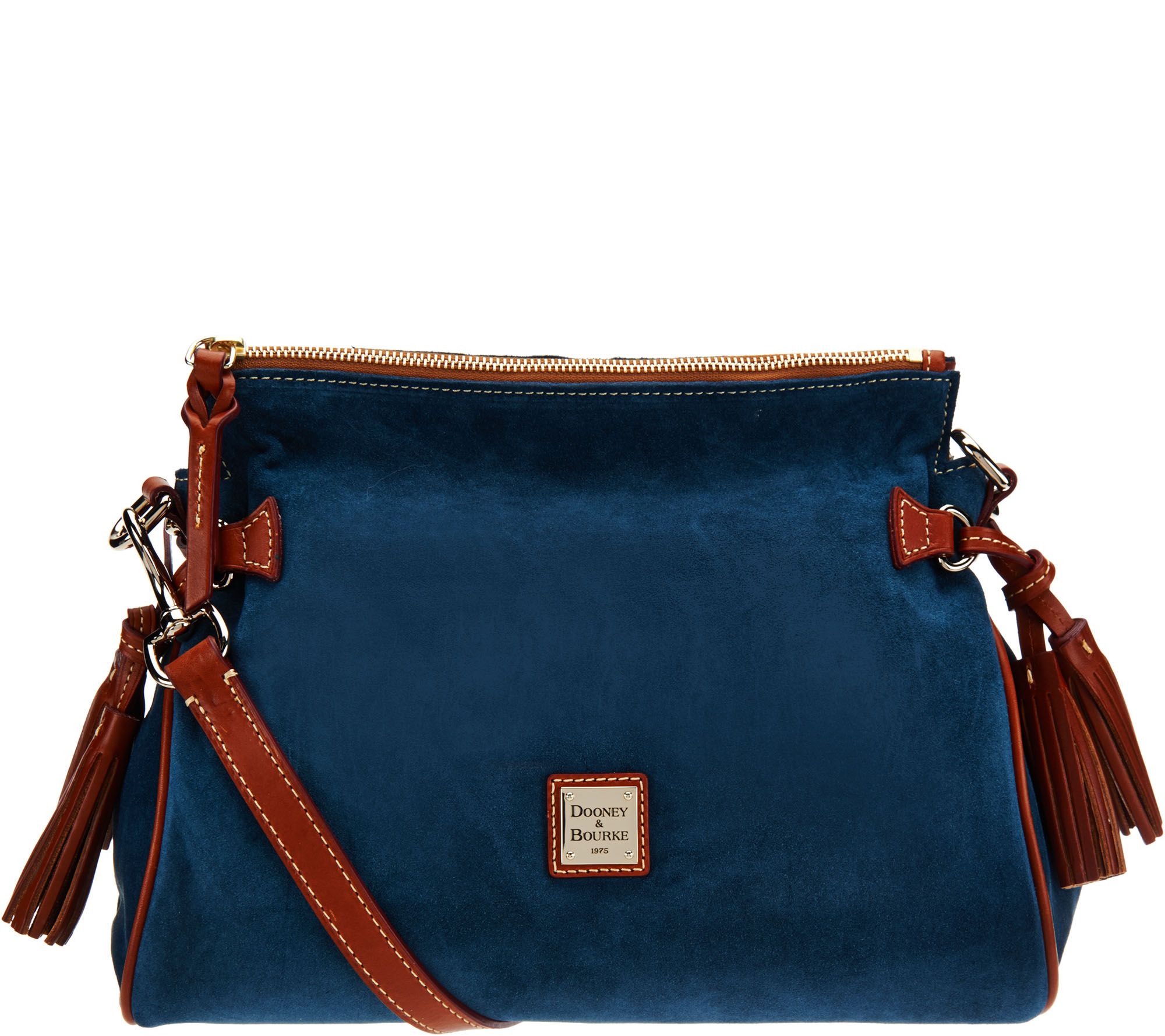 qvc dooney & bourke suede bags