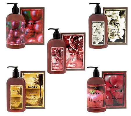 WEN by ChazDean Set of 5 Seasonal Cleansing Conditioners - A236840
