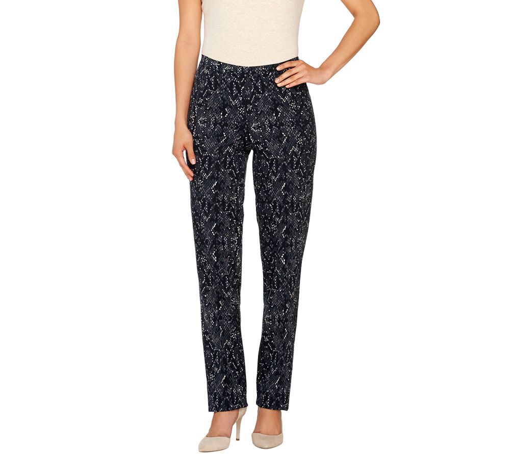 Isaac Mizrahi Live! 24/7 Stretch Straight Leg