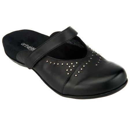 vionic mesh slip on mules