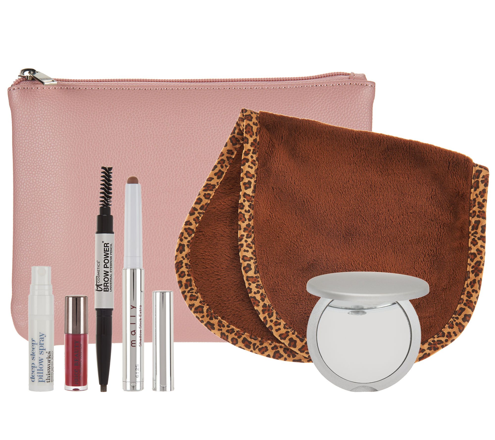 QVC Beauty Glam OntheGo 6piece Kit w/ Bag Page 1 —