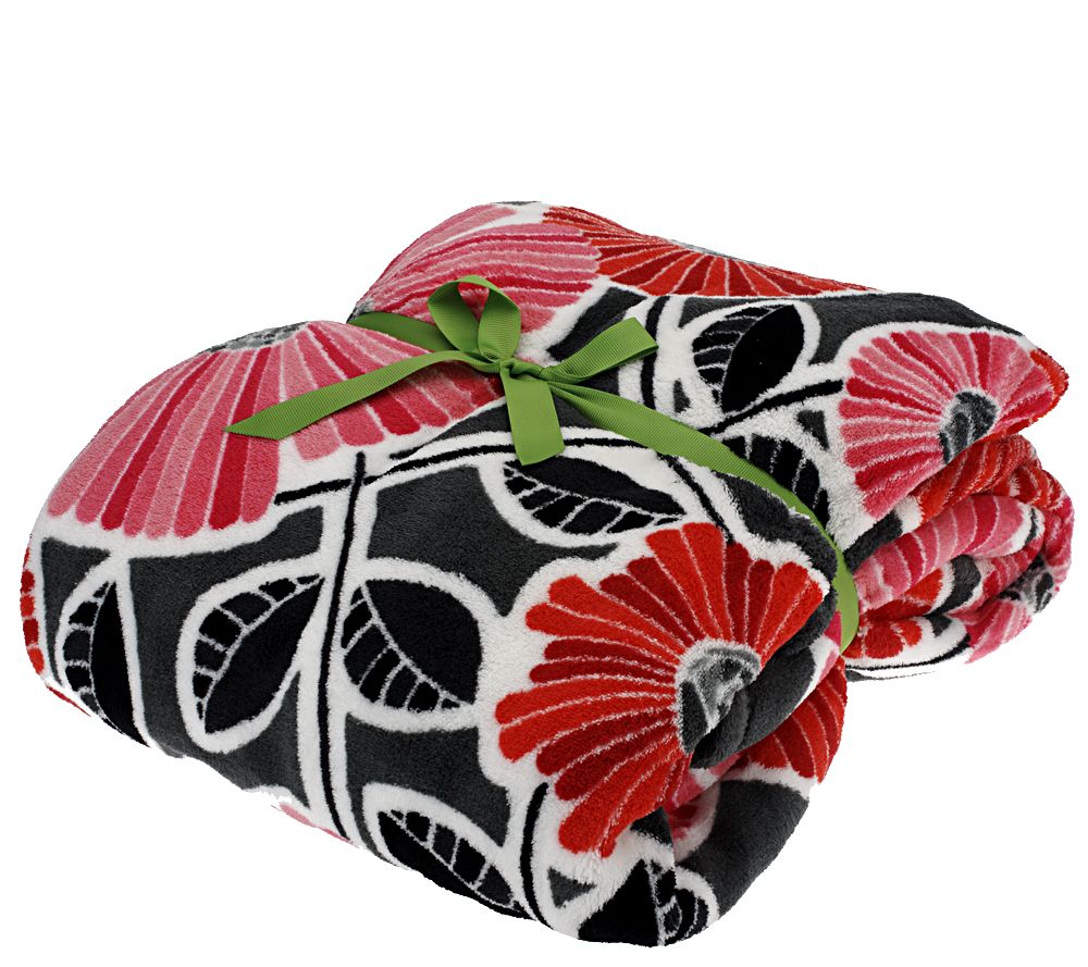 Vera Bradley Signature Print Throw Blanket Page 1 —