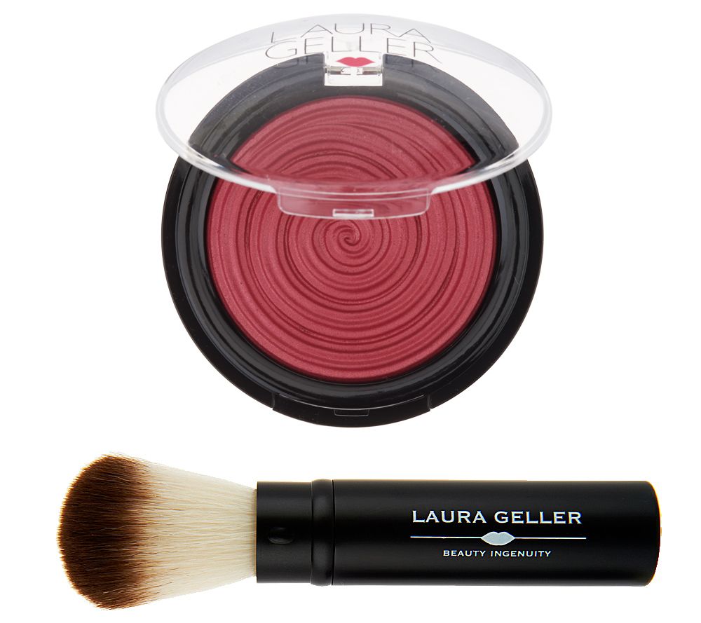 Laura Geller Baked Gelato Vivid Swirl Blush with Brush