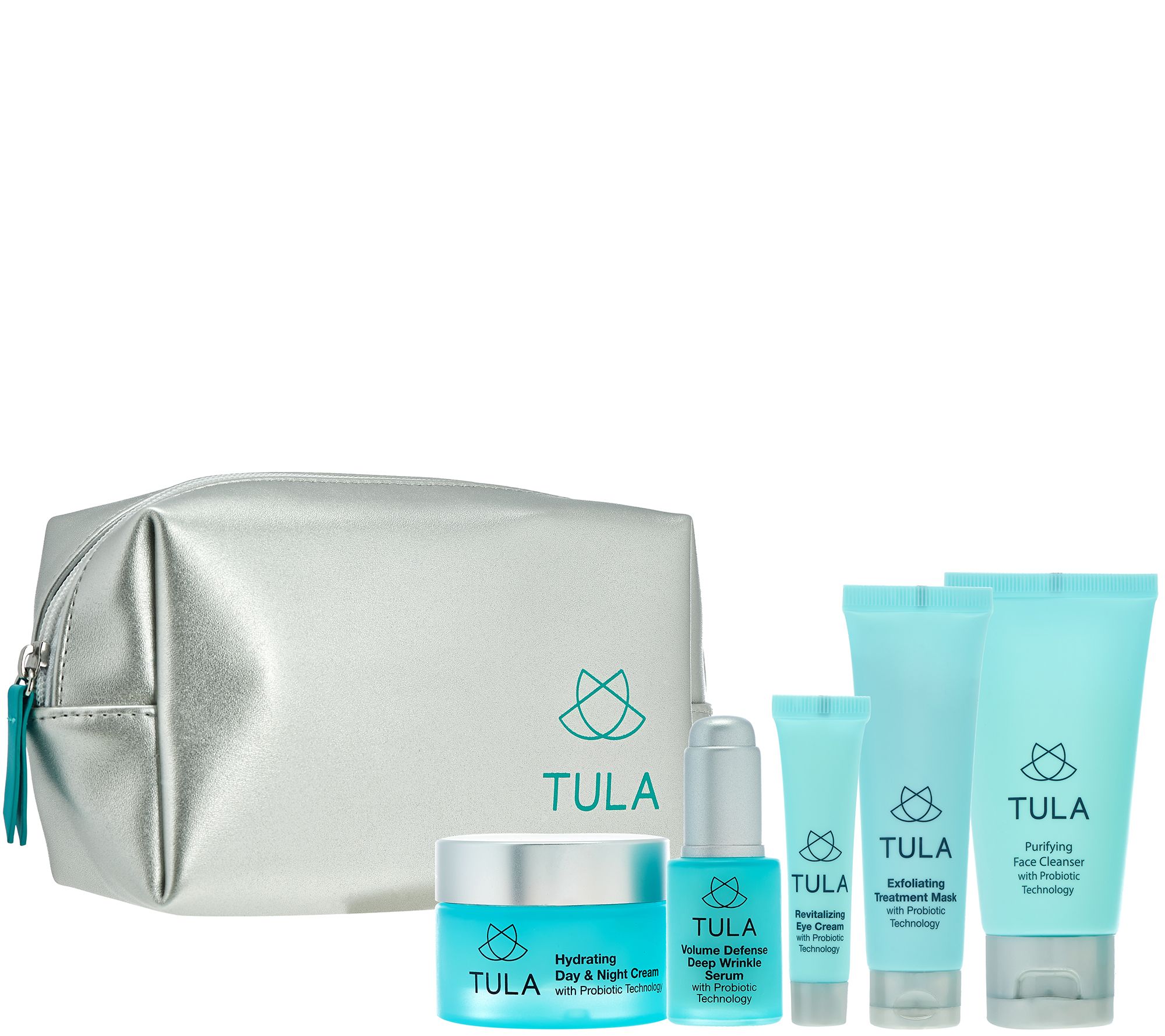 TULA Probiotic Skincare 5Piece Starter Kit with Travel Bag Page 1
