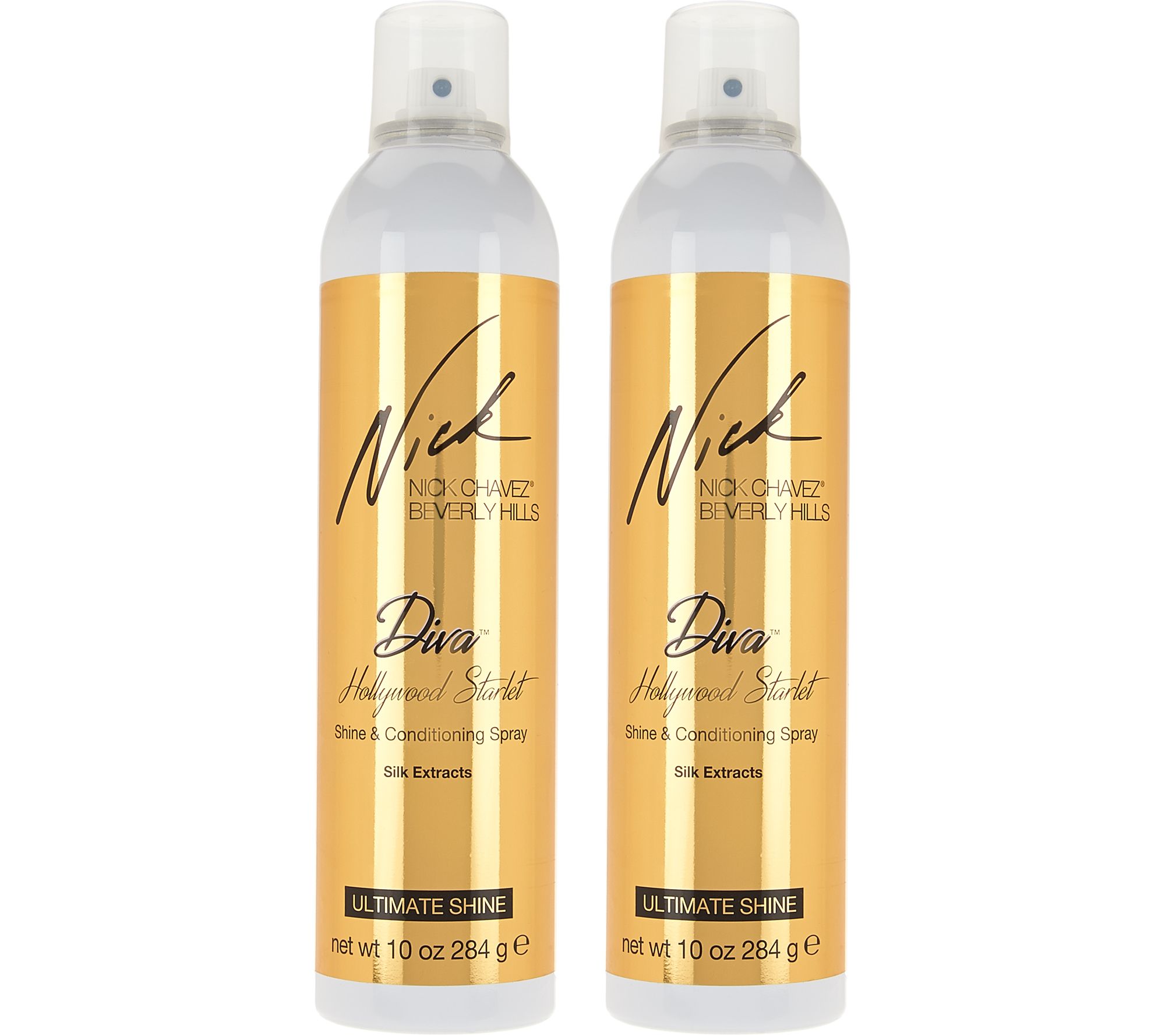 Nick Chavez Diva Hollywood Starlet Shine Spray 10 Oz Duo Page 1