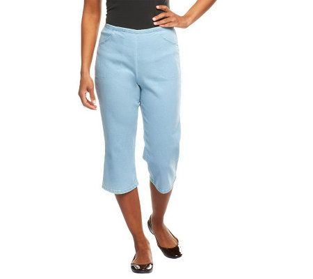 capri exercise pants with pockets