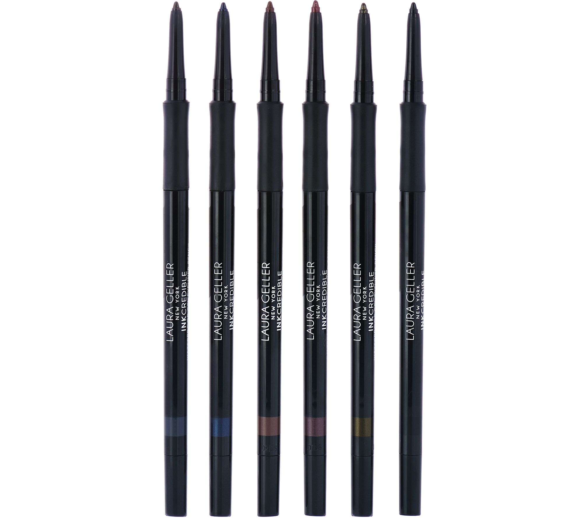 Laura Geller INKcredibles 6-pc "The Chocolates" Eye Liner Set