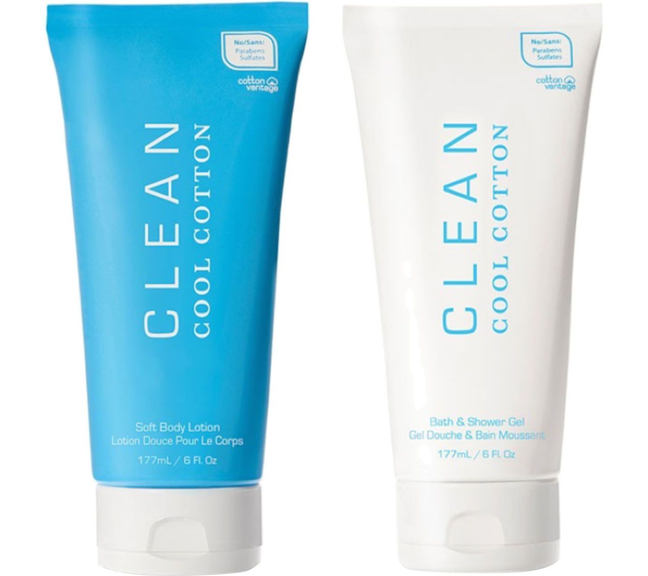 CLEAN Shower Gel & Body Lotion Duo —