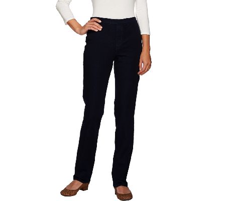 Isaac Mizrahi Live! 24/7 Denim Straight Leg Pants