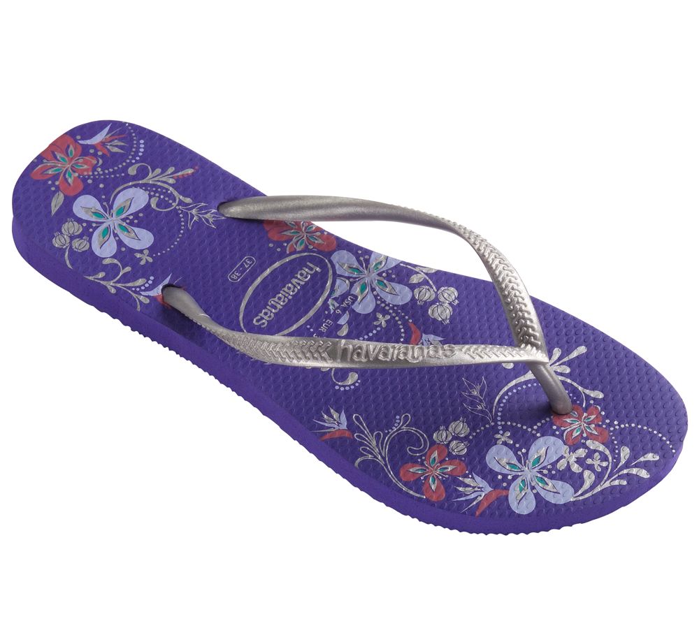 havaianas slim maroon