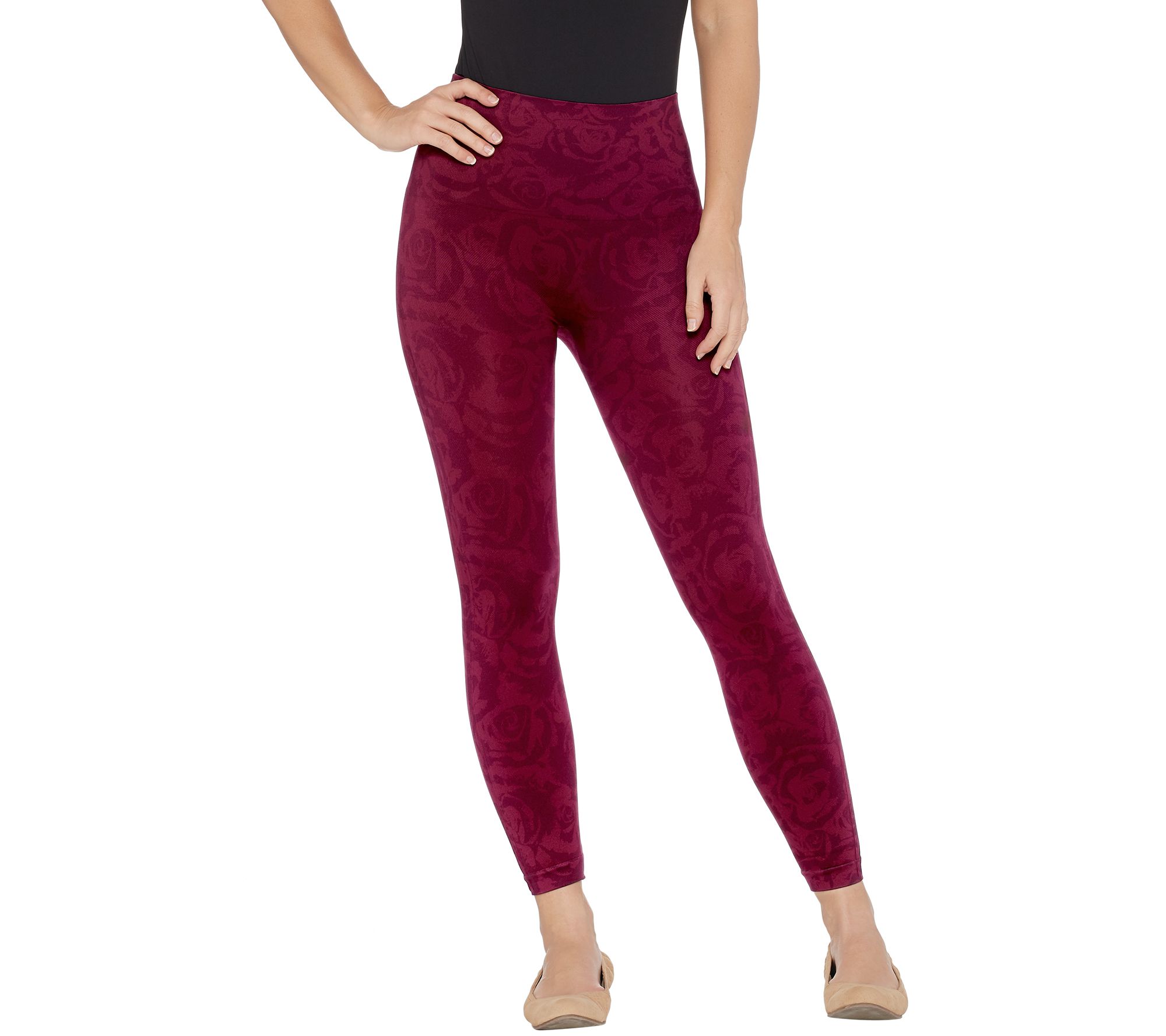 Spanx Cropped Look at Me Now Seamless Leggings Page 1 —