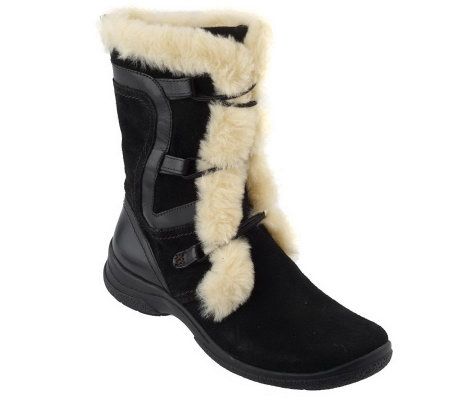 clarks fur lined boots