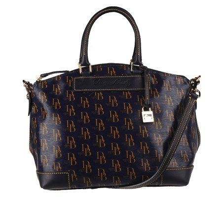 dooney & bourke 1975 signature classic satchel