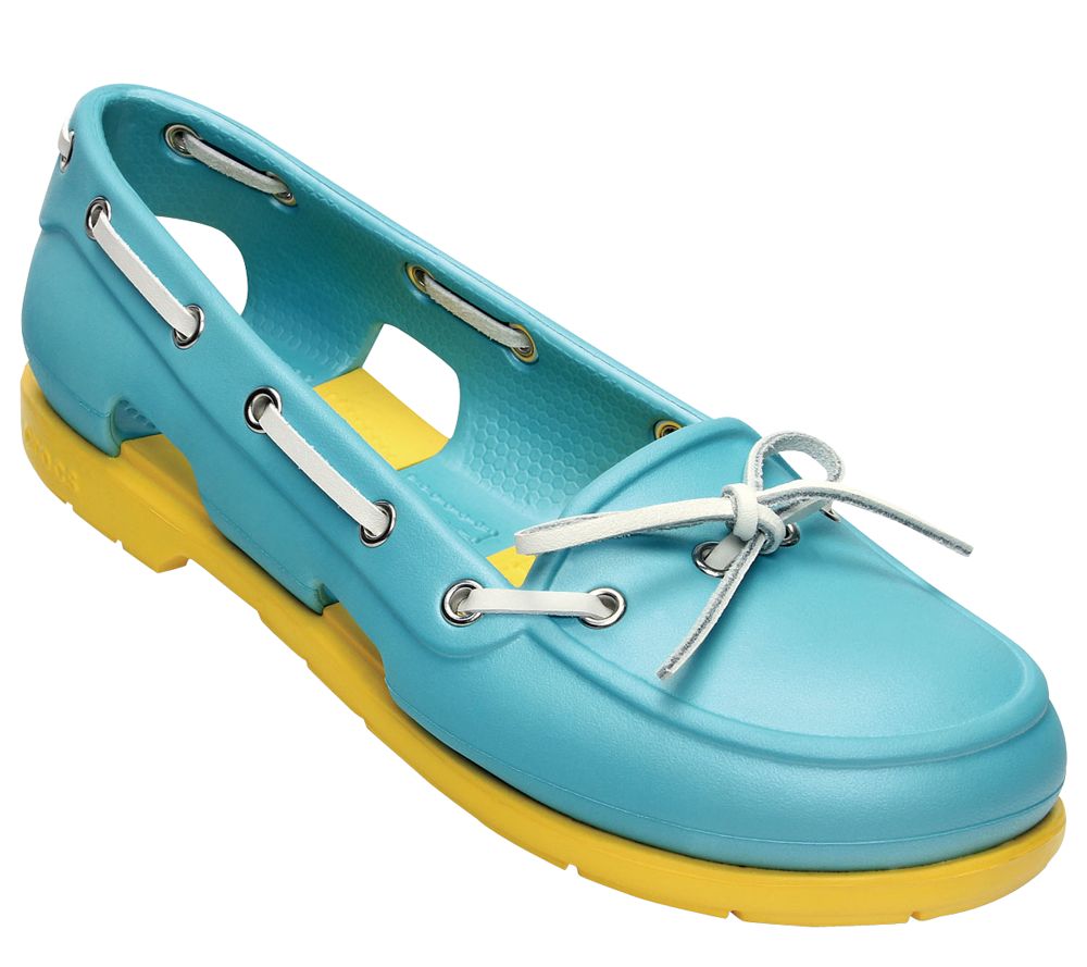 crocs beach boat shoes