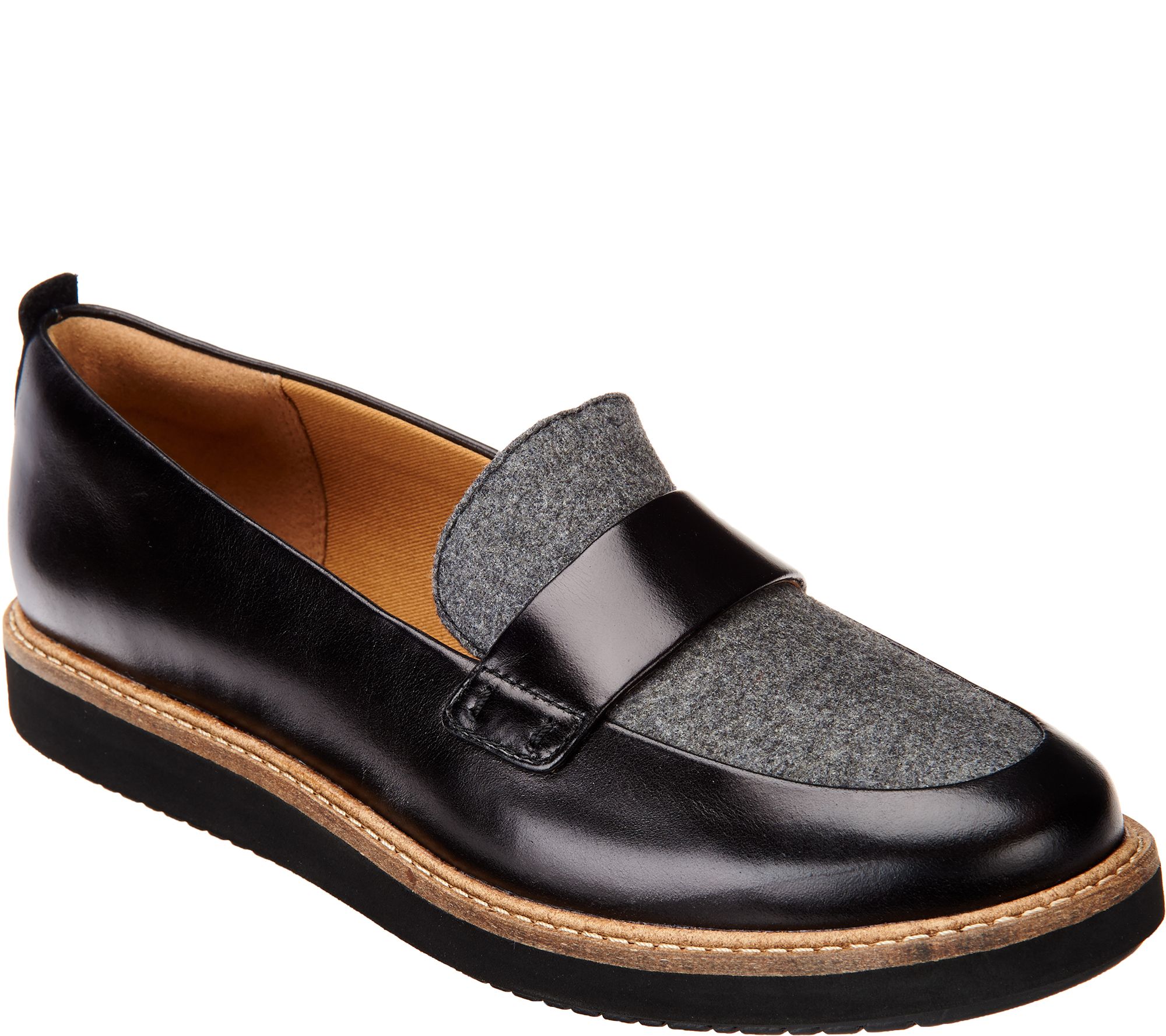 Clarks Artisan Leather Loafers Glick Avalee Page 1 —