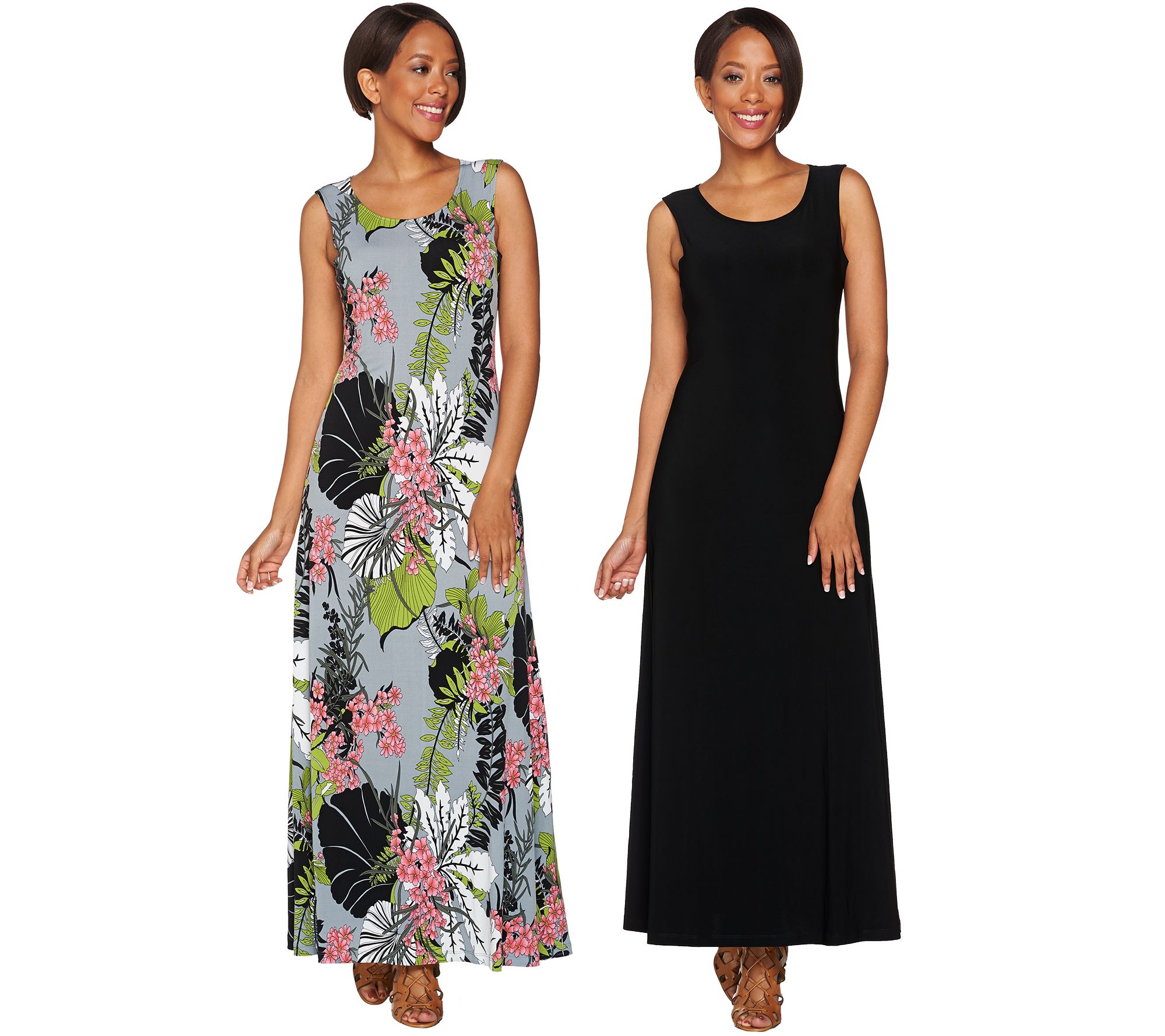 Attitudes by Renee Petite Set of Two Knit Dresses Page 1 —