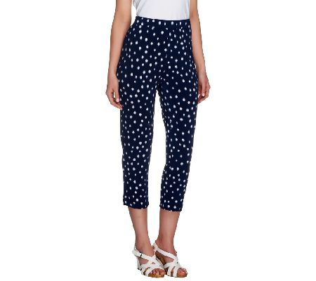 susan graver liquid knit petite pants