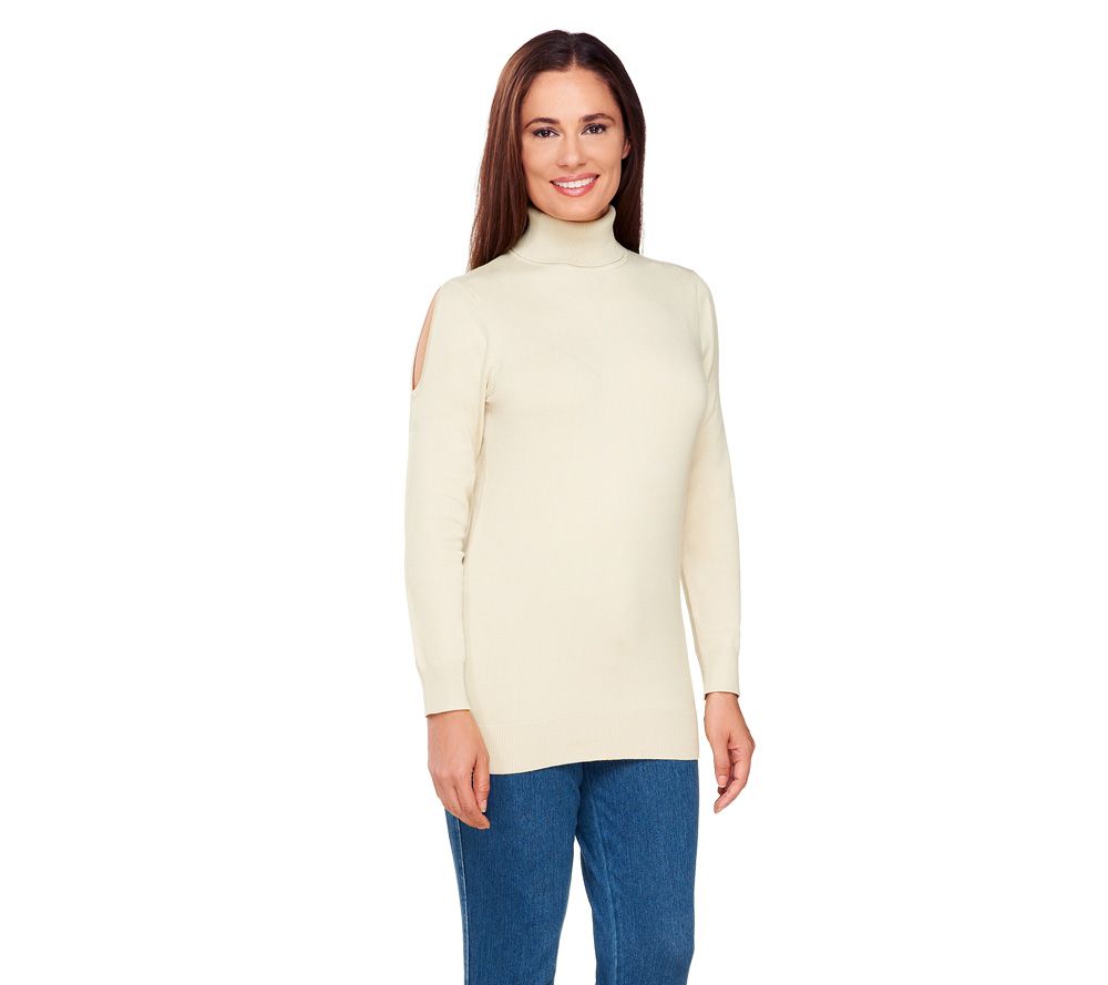 qvc susan graver turtlenecks