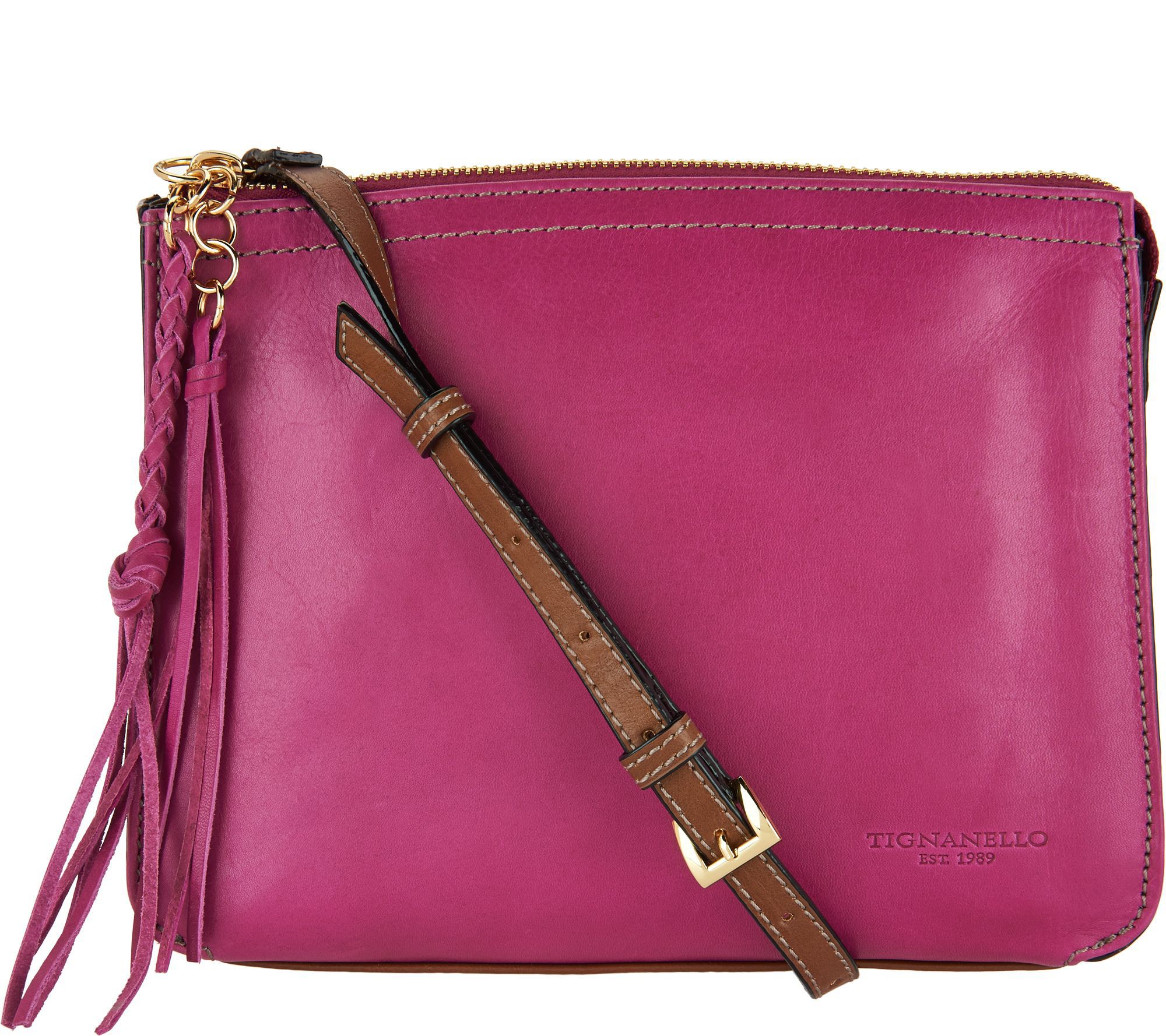 qvc tignanello purses