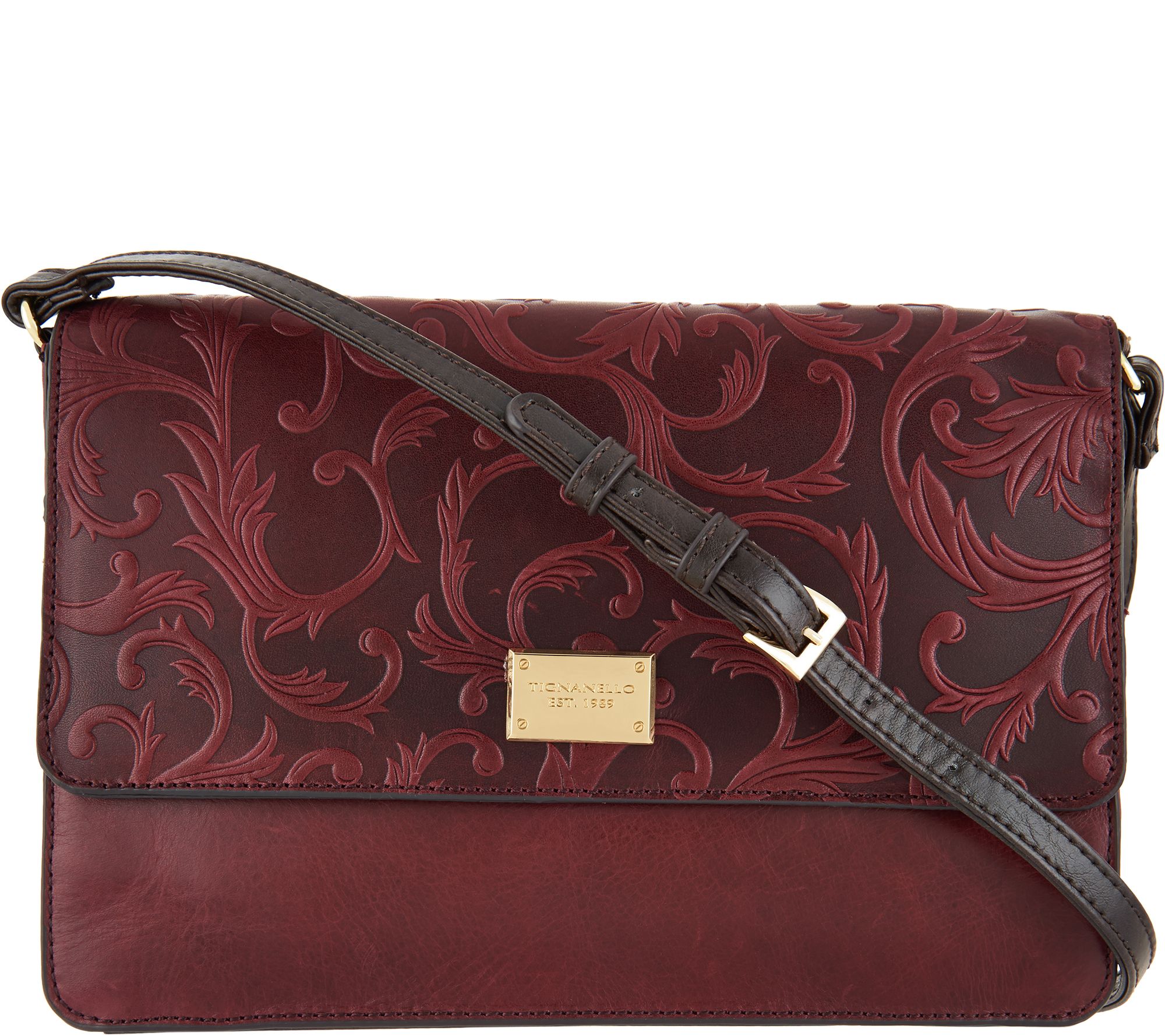 qvc tignanello purses