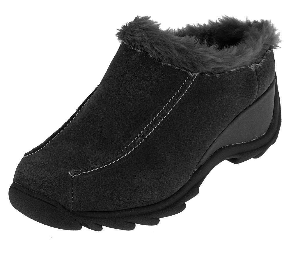 sporto suede clogs